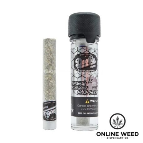 Doobie Farms Hash Hole 1.5g Infused Pre-Rolled Joint- Cherry Bomb Limeade