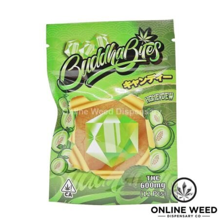 Buddha Bites THC Infused Gummies 600mg – Honeydew