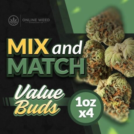 Mix & Match QP – Value Buds (1 Oz x 4)