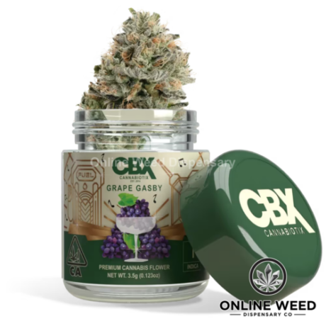 CBX Cannabiotix Flower 3.5g- Grape Gasby (Premium Bud)