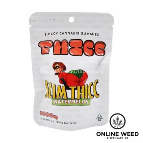 Thicc 1000mg THC Gummies – Slim Thicc Watermelon