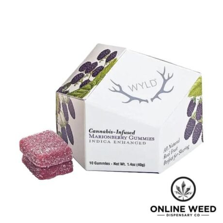 WYLD THC Edibles – Marionberry (Indica)