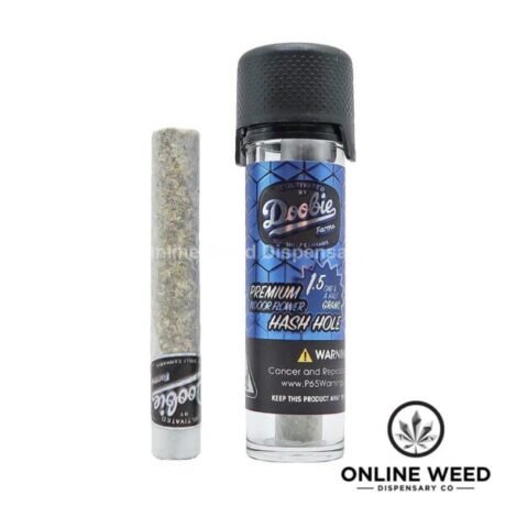 Doobie Farms Hash Hole 1.5g Infused Pre-Rolled Joint- Blue Nerds