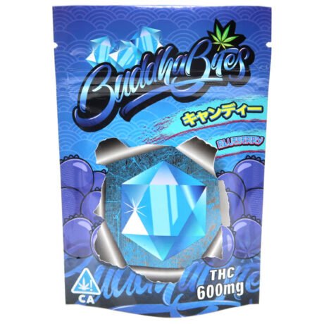 Buddha Bites THC Infused Gummies 600mg – Blueberryy