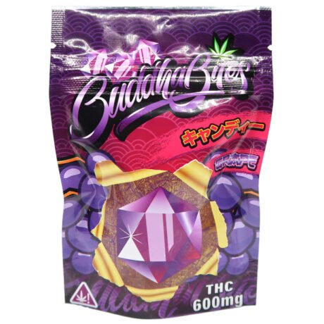 Buddha Bites THC Infused Gummies 600mg – Grape