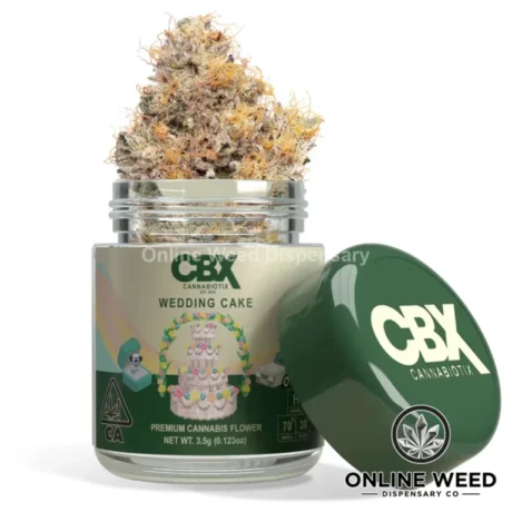 CBX Cannabiotix Flower 3.5g – Wedding Cake (Premium Bud)