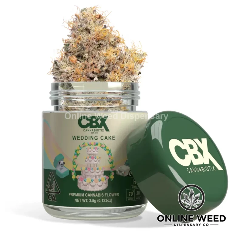 CBX Cannabiotix Flower 3.5g – Wedding Cake (Premium Bud)