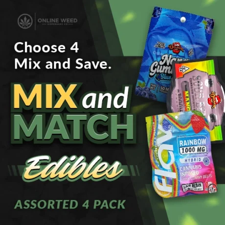 Edibles – MIX & MATCH – Pick any 4