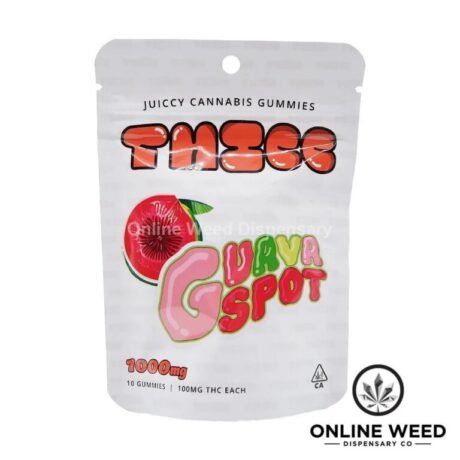 Thicc 1000mg THC Gummies – Guava Spot