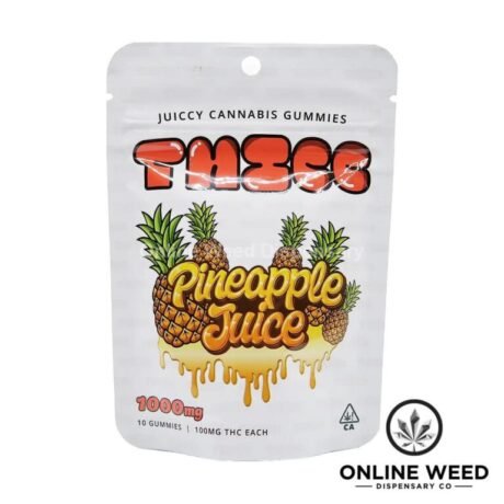 Thicc 1000mg THC Gummies – Pineapple Juice