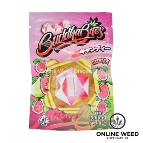 Buddha Bites THC Infused Gummies 600mg – Guava